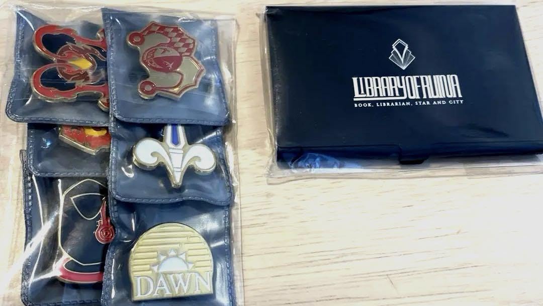 ライブラリーオブルイナ　解決者テーマ　ピンバッジ　コンプセット ライブラリーオブルイナ 解決者テーマ ピンバッジ コンプセット ライブ